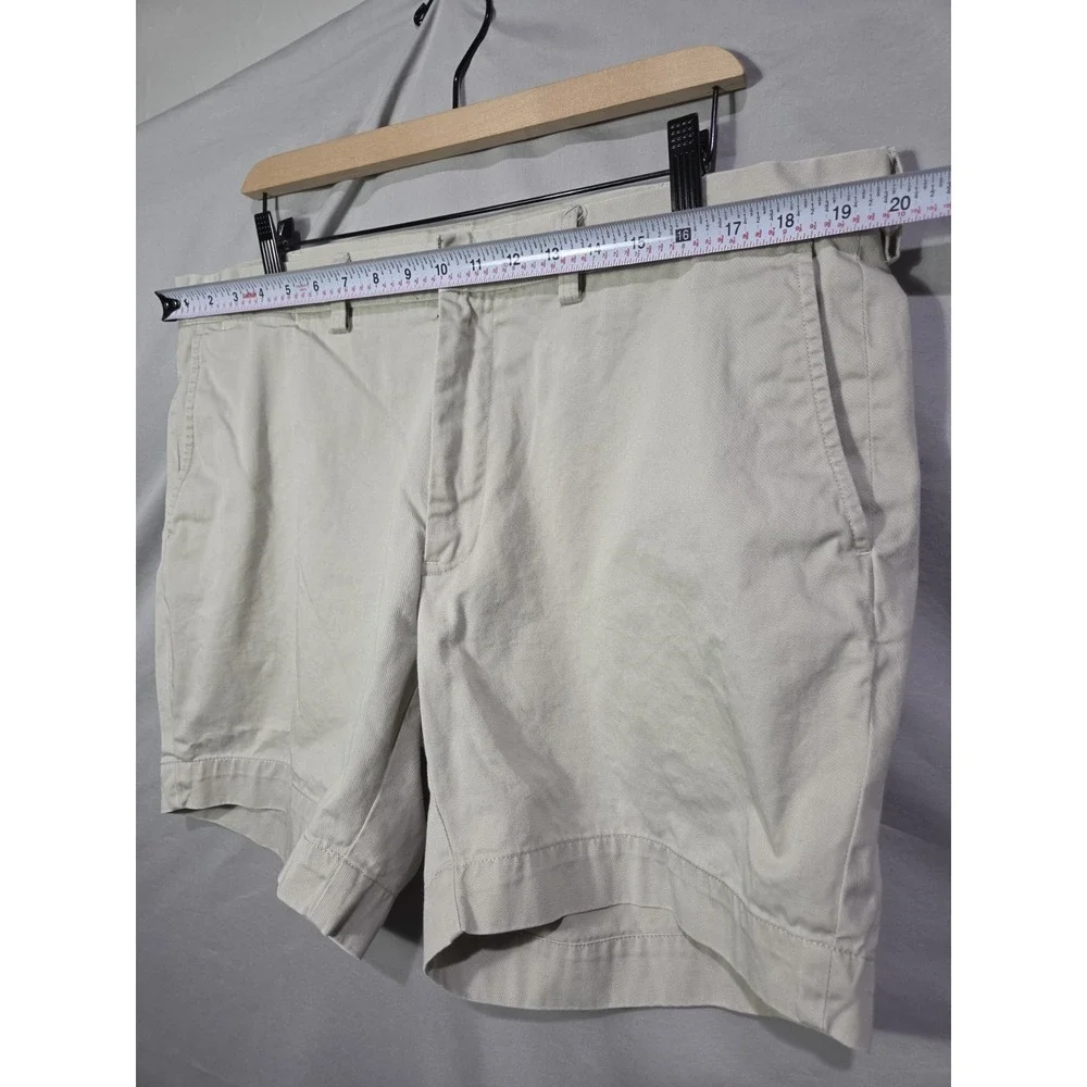 Polo‎ Ralph Lauren Mens 38 Classic Fit Chino Beige Khaki Dad Shorts 6